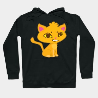 Cat smirking Hoodie